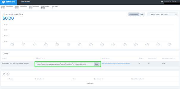 SamCart Affiliate Link